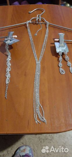 Ювелирный комплект элитной корейской бижутерии