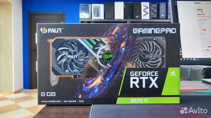 Видеокарта Palit RTX 3070 Ti GP 8Gb Гарантия