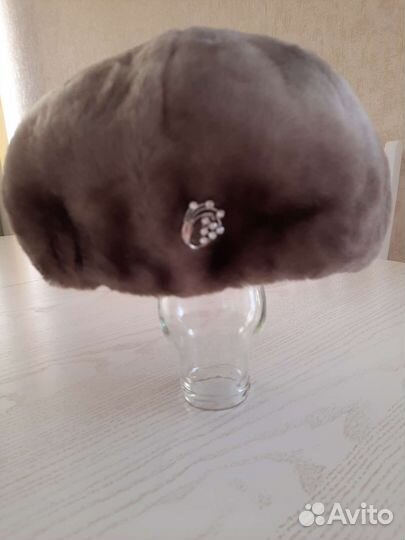 Берет женский меховой