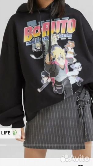 Bershka толстовка xs oversize