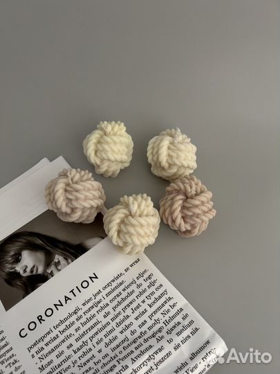 Натуральные соевые свечи