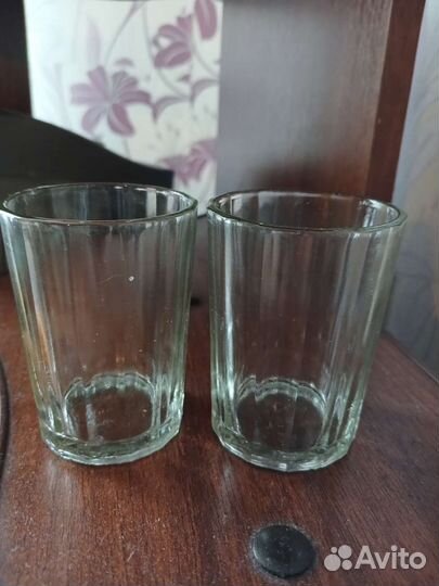 Рюмки стопки СССР, 2 вида