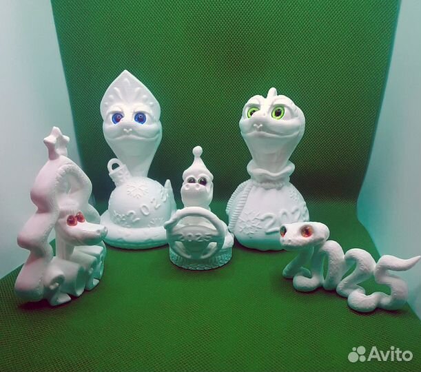 3D раскраска/набор новогодний/новогоднии игрушки