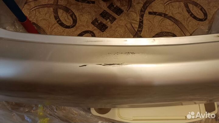 Задний бампер на Toyota corolla 150 кузов, 2008 г