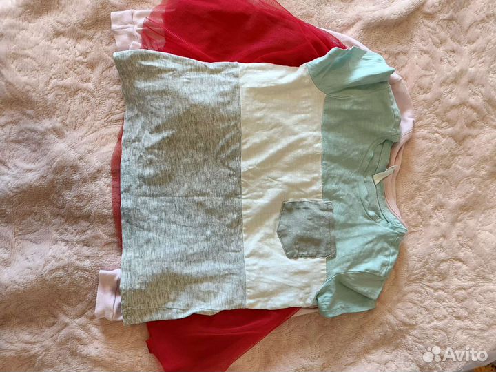 Вещи пакетом на девочку 134 140