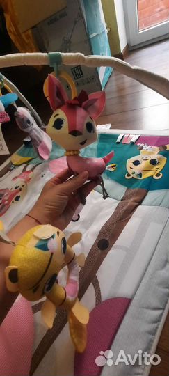 Развивающий коврик tiny love принцесса