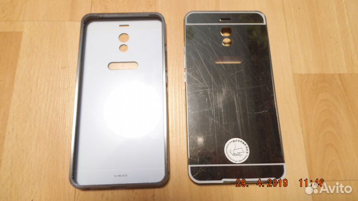 Чехол металлический для смартфона Мейзу М6 Ноте