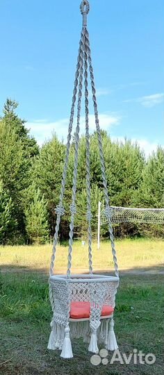 Детская качель подвесная