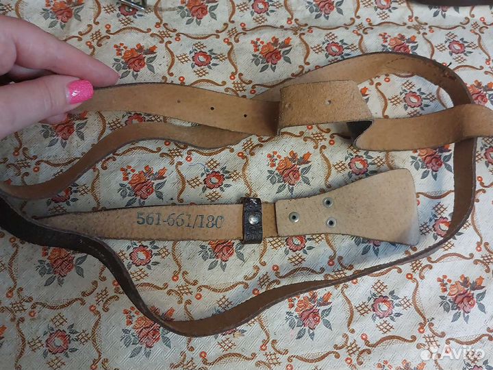 Ремень офицерский СССР