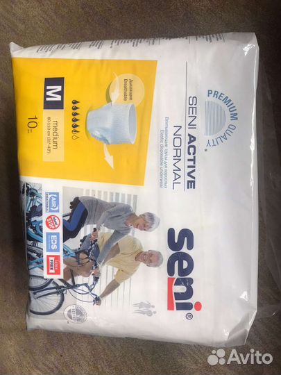 Памперсы для взрослых seni m