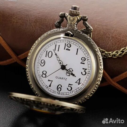 Коллекционные карманные часы на цепоке