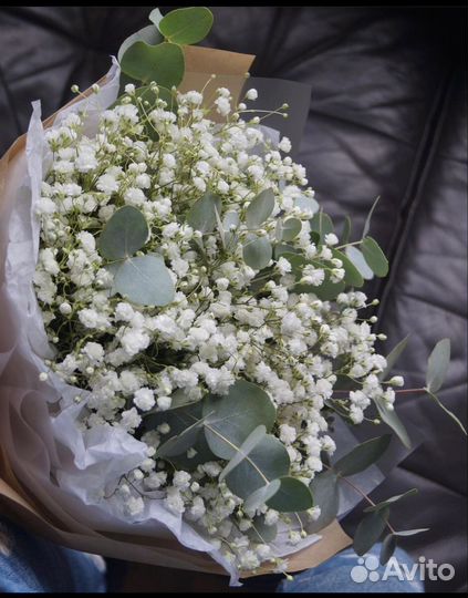 Букет из гипсофилы