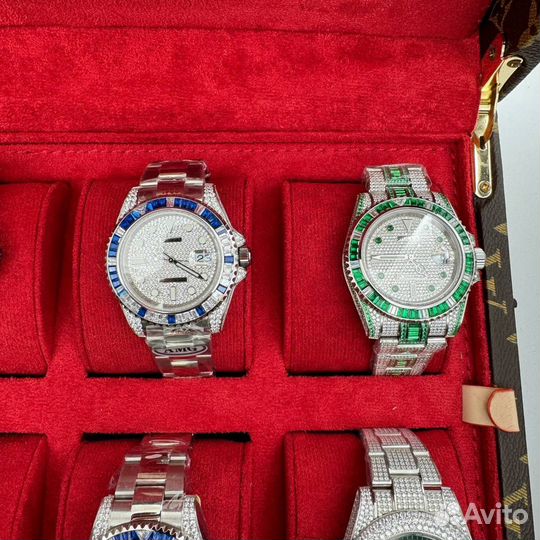 Роскошные безумно красивые Rolex с камнями