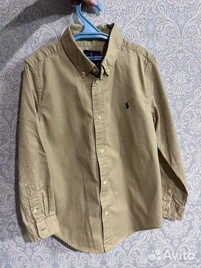 Ralph lauren рубашка на мальчика
