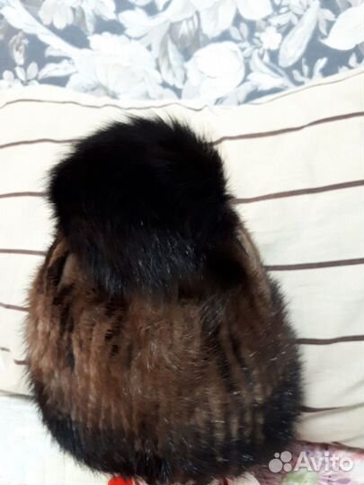 Норковый берет