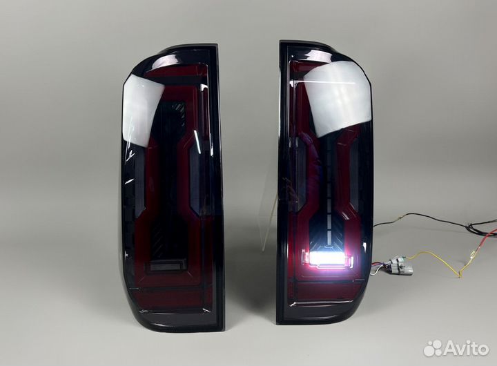 Стопы Toyota Tundra с14г Тюнинг Дымчатые S2487