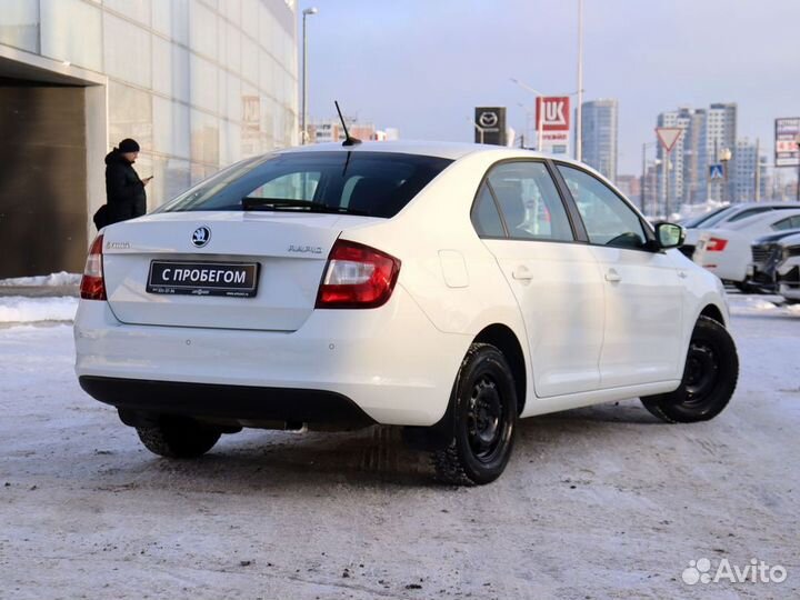 Skoda Rapid 1.6 МТ, 2019, 98 850 км