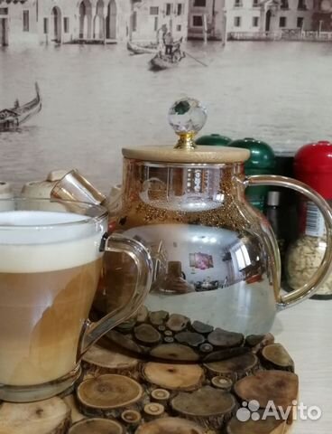 Чайник заварочный из стекла