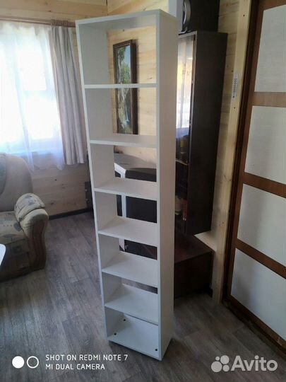 Стеллаж новый белый