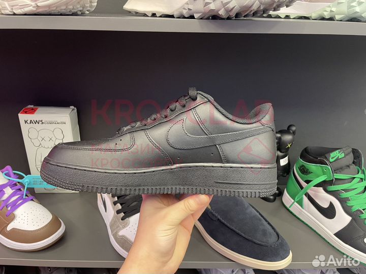 Nike Air Force 1 Low All Black оригинал