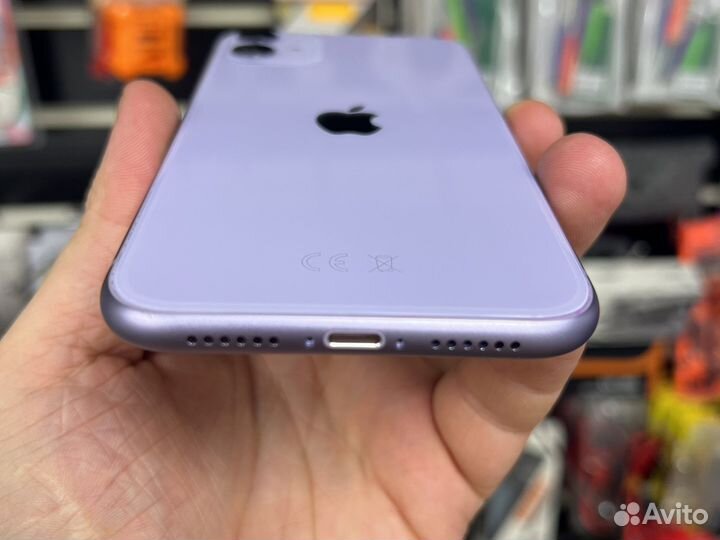 Корпус iPhone 11 фиолетовый purple