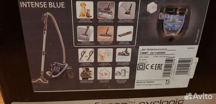 Пылесос tefal