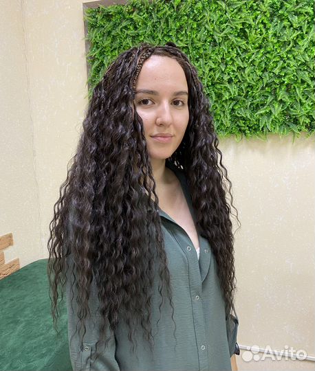 Плетение кос с канекалоном и без