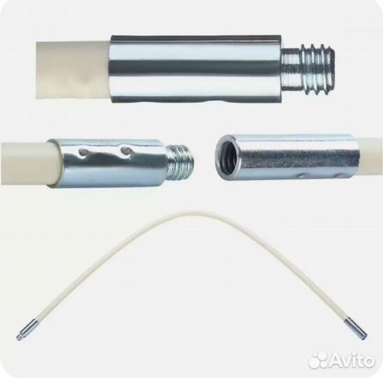 Набор для чистки дымохода, новый