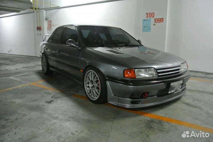 Nissan Primera p10 передняя юбка autech