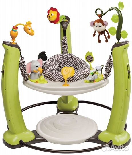 Игровой центр прыгунки EvenfloExerSaucer Jungle