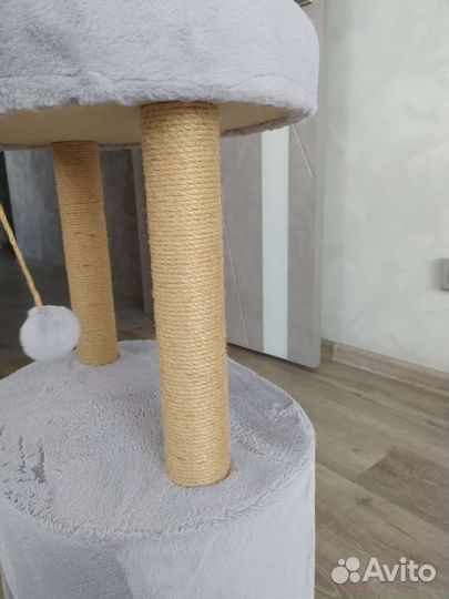 Домик для кошки с когтеточкой