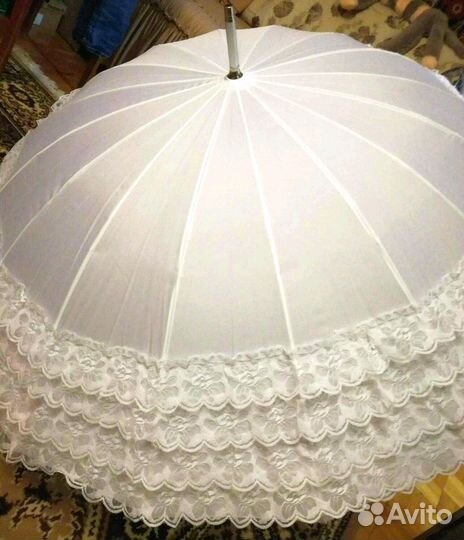 Зонт для свадебной фотосессии