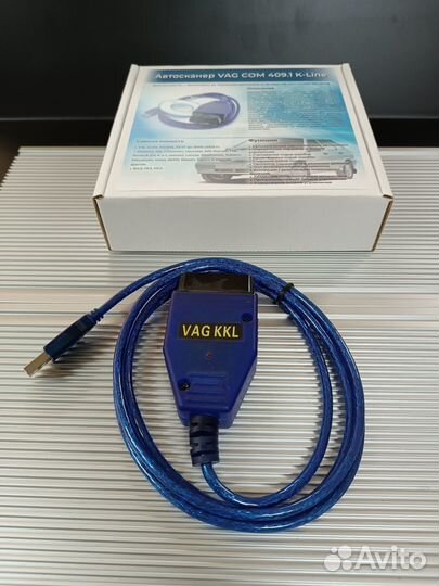 Автосканер VAG COM 409.1 USB KKL