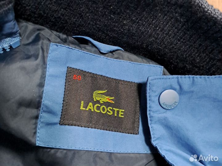 Пуховик lacoste