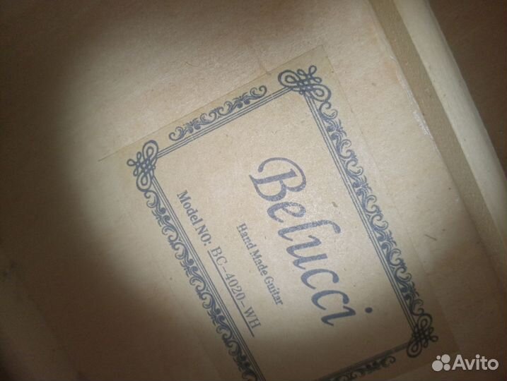 Акустическая гитара Belucci BC 4020 WH