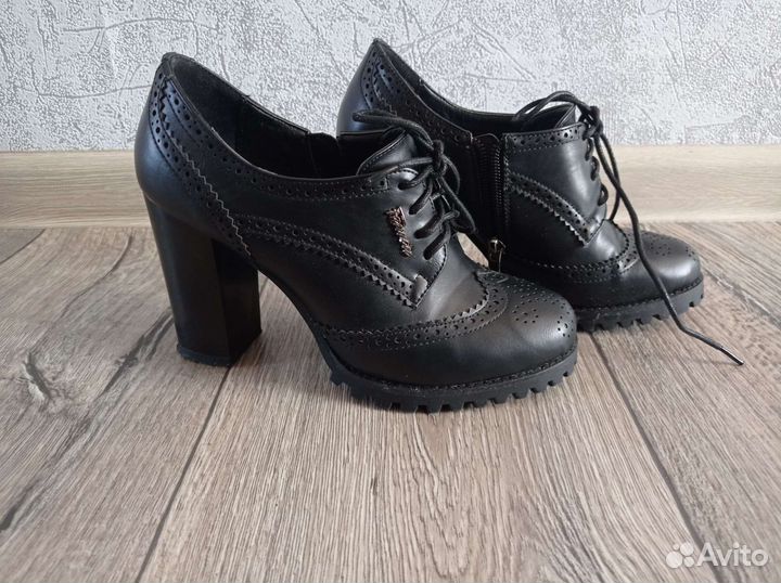 Ботильоны женские 36.5 -37 размер натуральная кожа