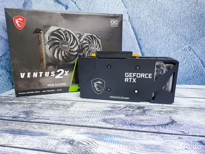 Видеокарта MSI RTX 3060 Ventus X2 (Новая)