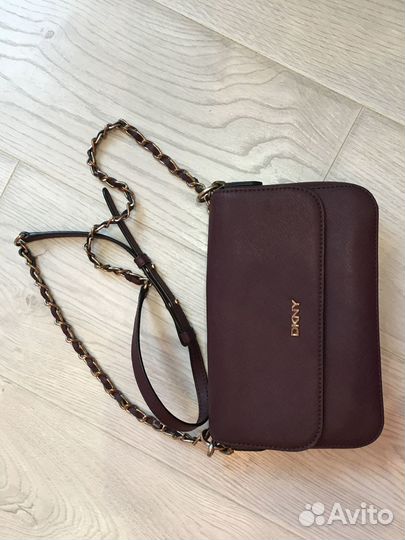 Сумка женская dkny оригинал цвет марсала, бургунди