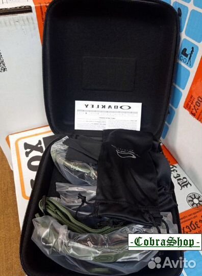 Тактические очки Oakley Alpha Олива