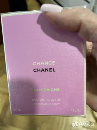 Туалетная вода оригинал chance eau fraiche 50 ml