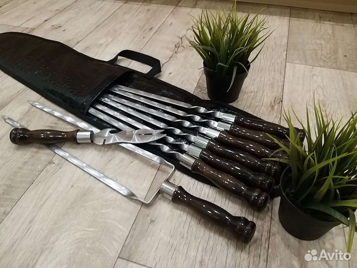 Подарочный набор шампуров для мужчин