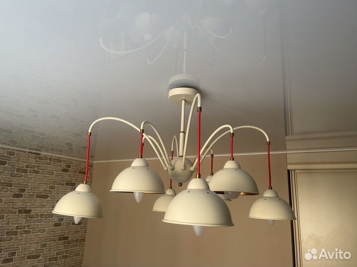 Люстра потолочная бу
