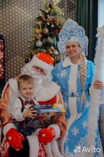 Поздравление деда мороза и снегурочки