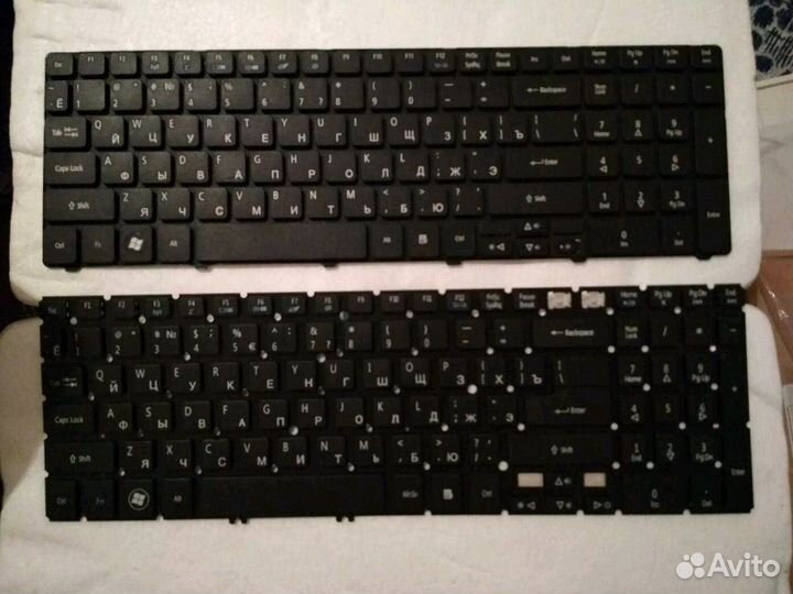 Клавиатуры для ноутбуков Acer, samsung, Roverbook