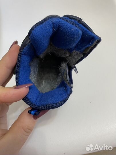 Ботинки детские теплые 22