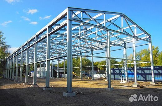 Металлоконструкции для зданий, ангаров и складов
