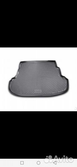 Автомобильные коврики в багажник резиновый