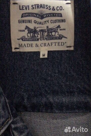 Джинсовая куртка levis
