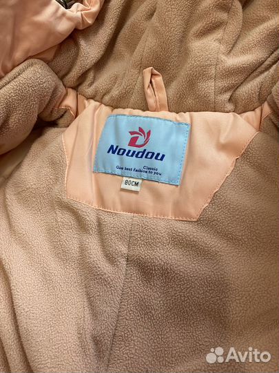 Зимний комбинезон для девочки 80