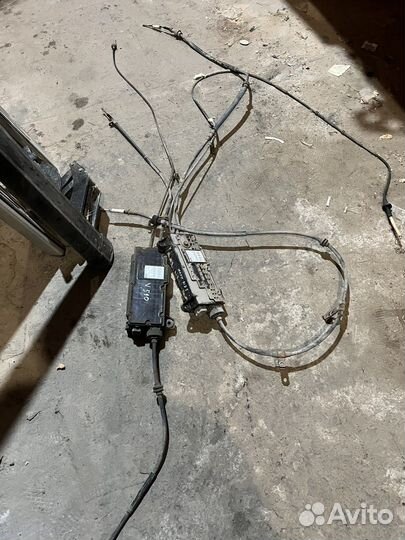 Блок ручника range rover L320 ручник всборе